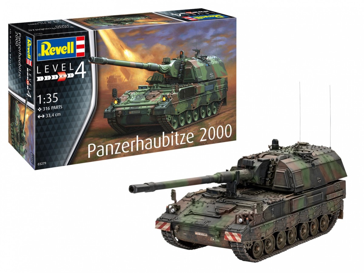 Revell - panzerhaubitze 2000, 1/35, 03279
