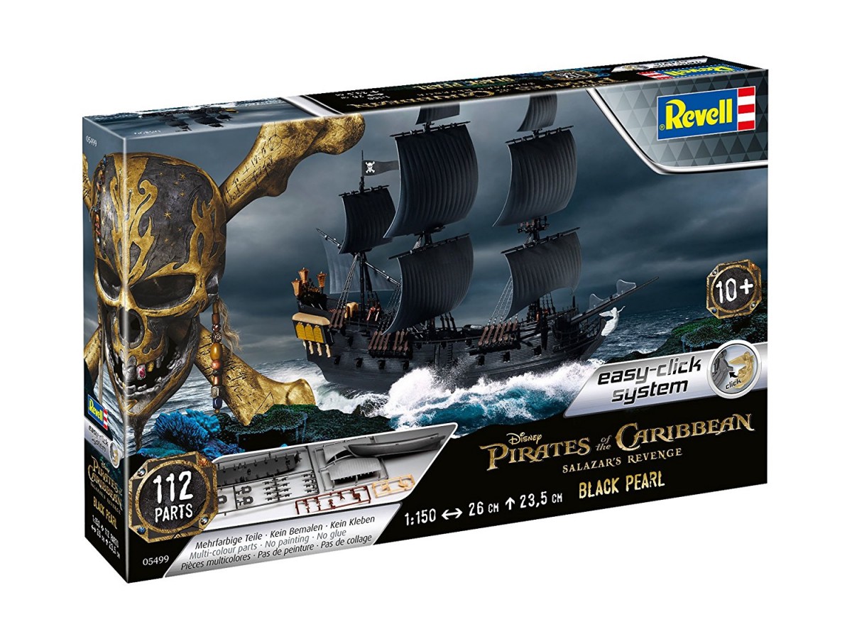 Revell - black pearl (easy-click), 1/150, 05499