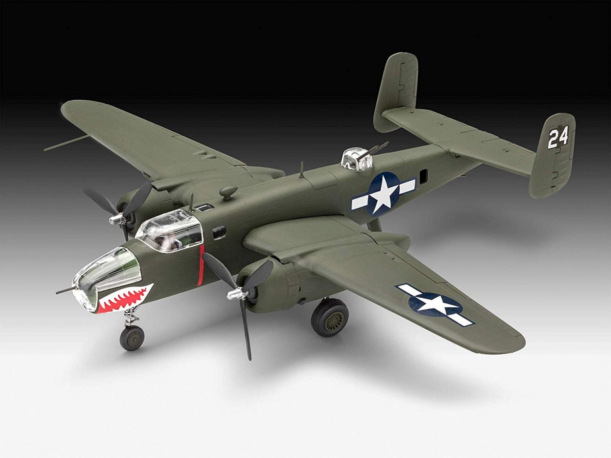 Revell - b-25 mitchell (easy-click), 1/72 03650