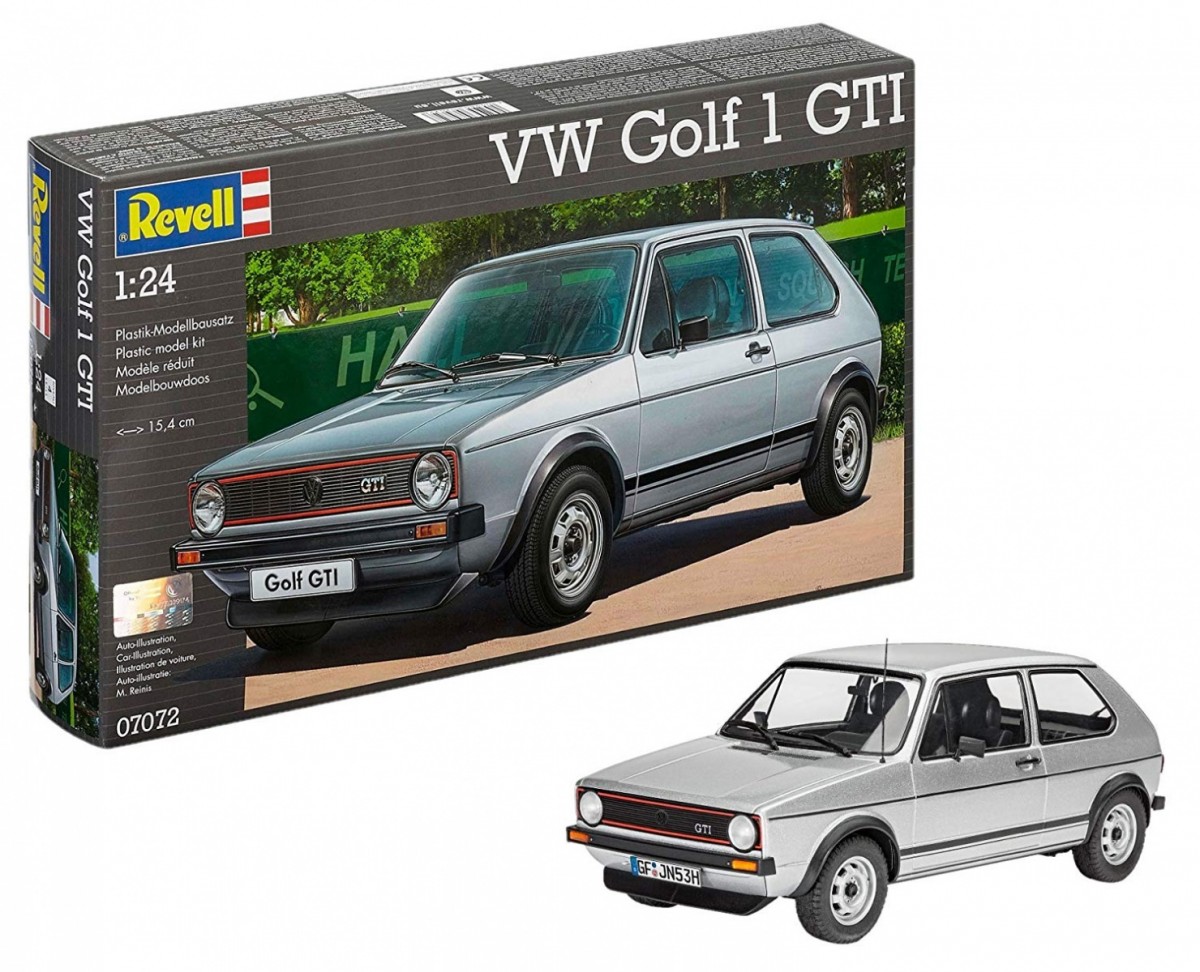 Revell - volkswagen vw golf 1 gti, 1/24, 07072