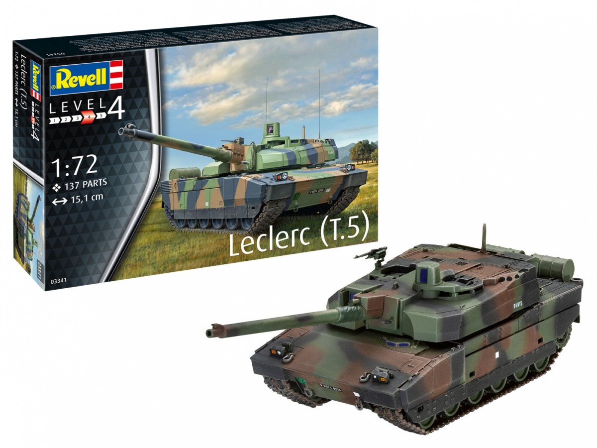 Revell - leclerc t5, 1/72, 03341