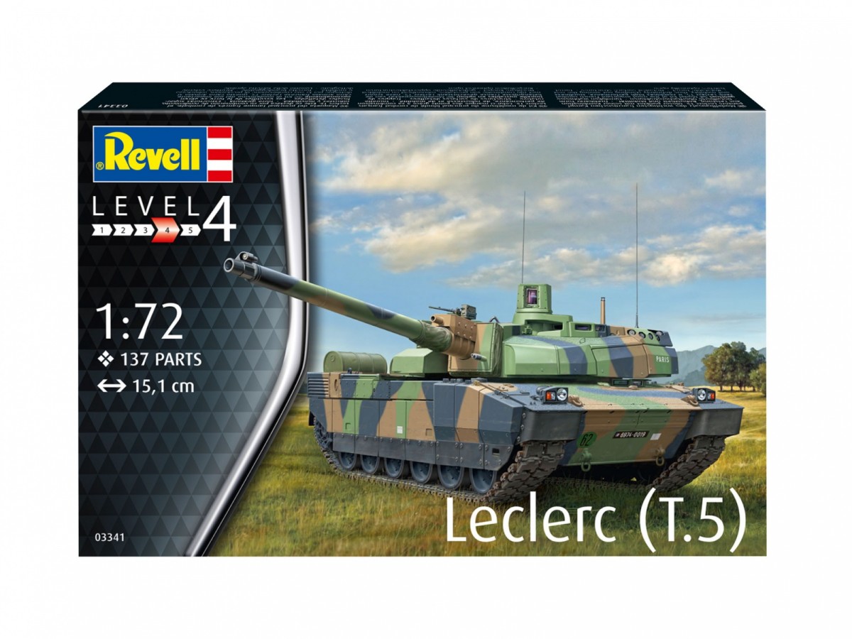 Revell - leclerc t5, 1/72, 03341