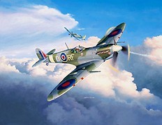 Revell - spitfire mk. vb dovanų komplektas, 1/72, 63897