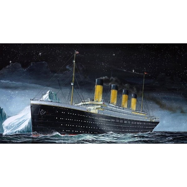 Klijuojamas laivo modelis revell rms titanic 1:1200, 40 d.