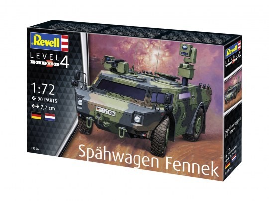 Revell - spähwagen fennek, 1/72, 03356