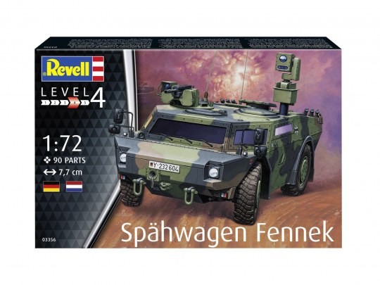 Revell - spähwagen fennek, 1/72, 03356