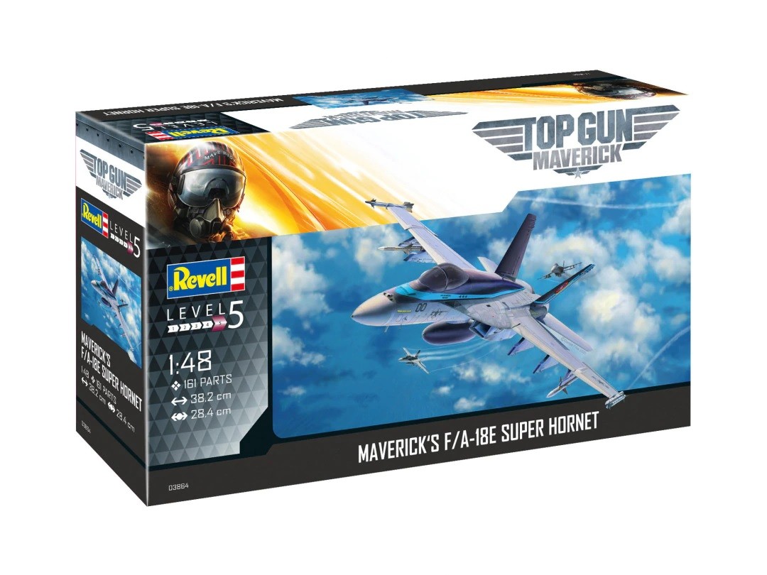 Klijavimo modelis revell maverick's f/a-18e, baltas