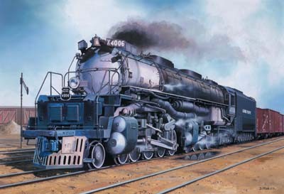 Revell - big boy locomotive, 1/87, 02165