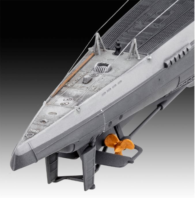 Revell - german submarine type ix c/40 (u190), 1/144, 05167