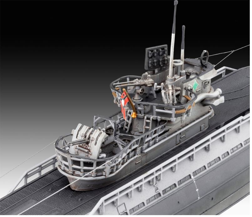 Revell - german submarine type ix c/40 (u190), 1/144, 05167