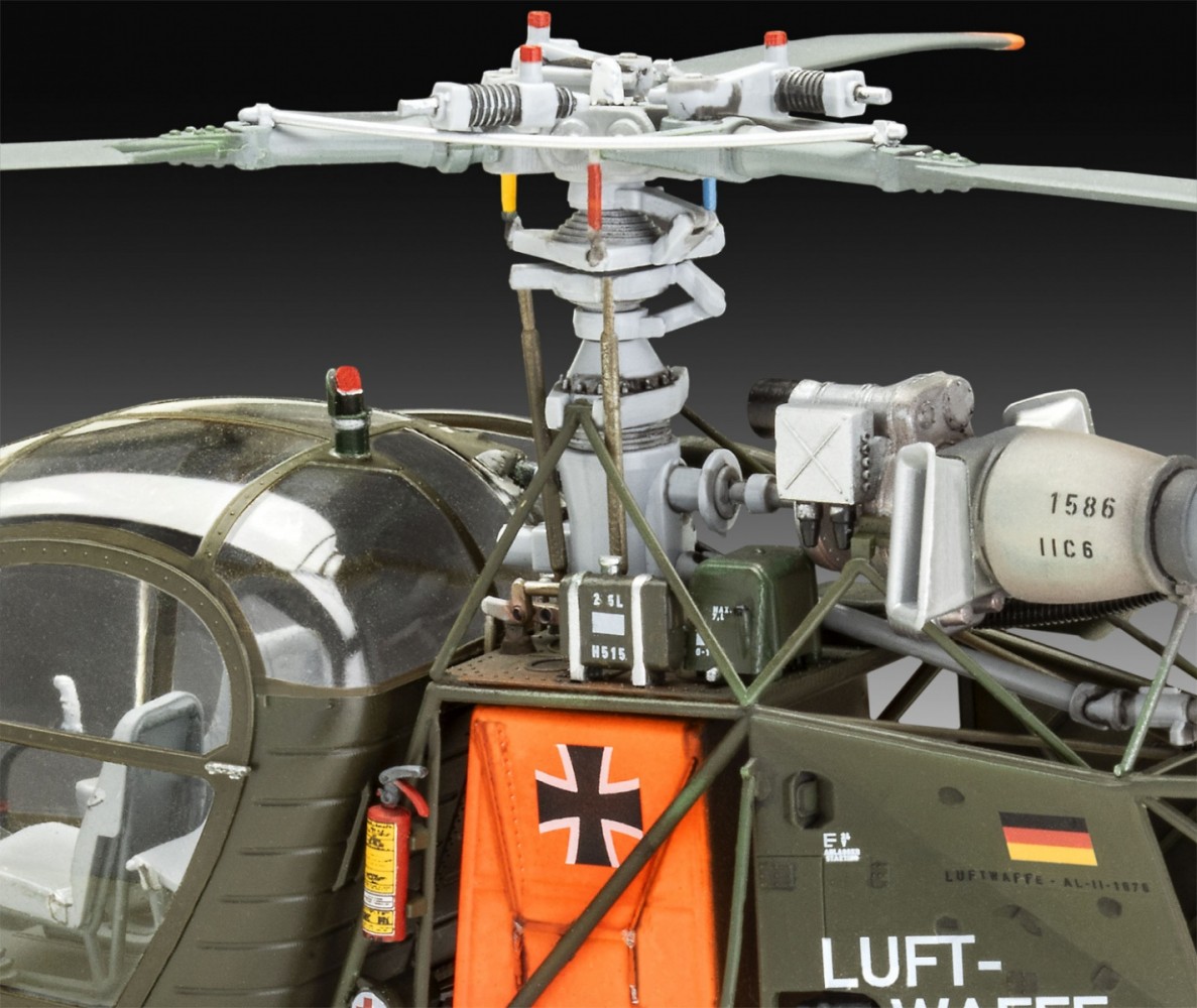 Revell - aerospatiale alouette ii, 1/32, 03804