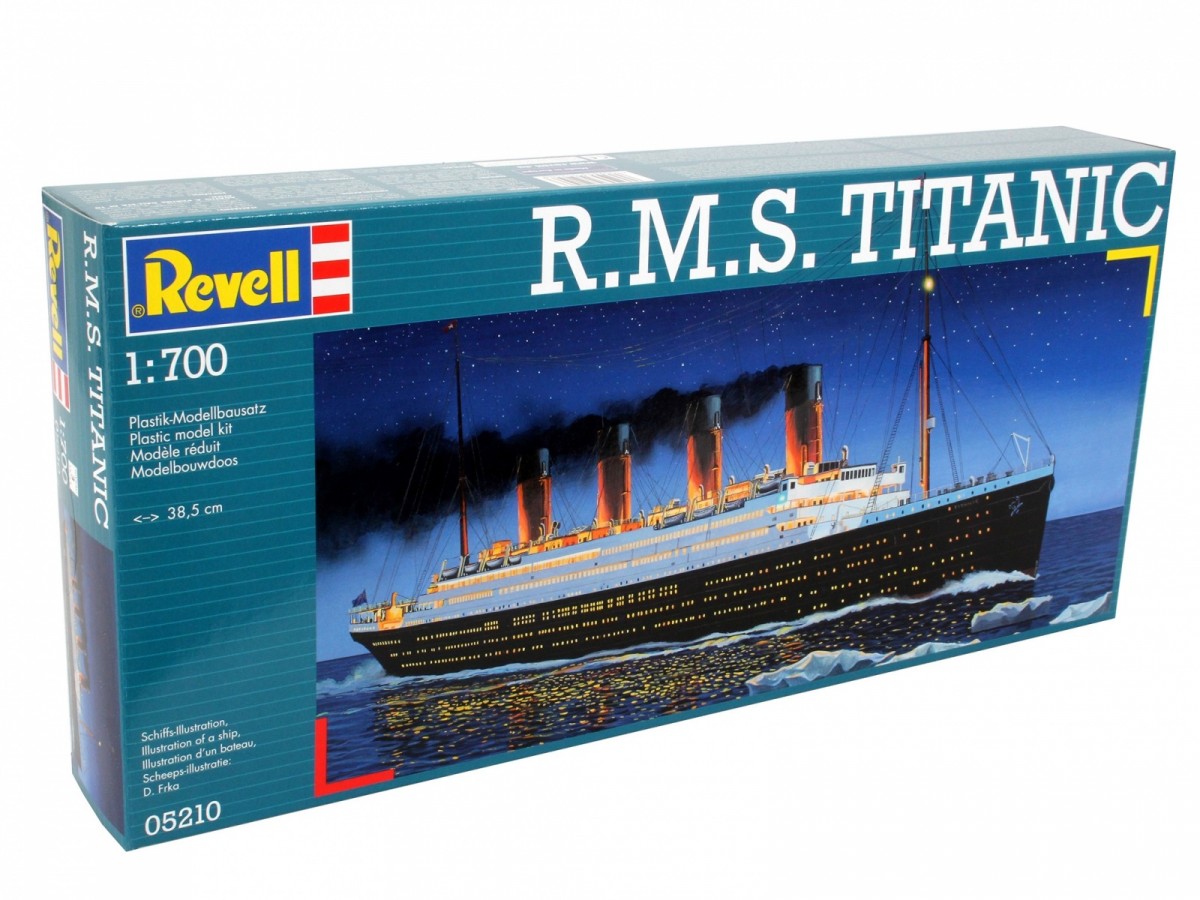 Revell - rms titanic, 1/700 05210
