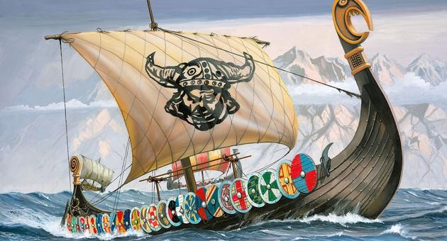 Revell - viking ship, 1/50, 05403
