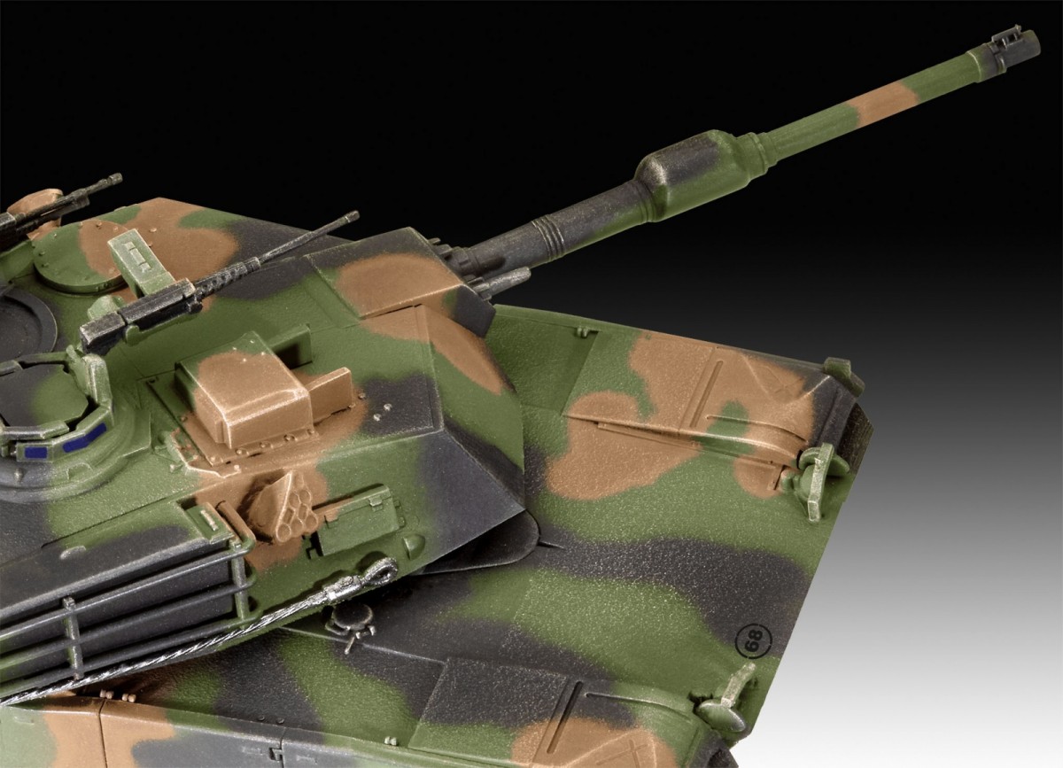 Revell - m1a1 aim (sa) / m1a2 abrams, 1/72, 03346