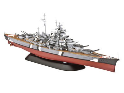 Revell - battleship bismarck, 1/700, 05098