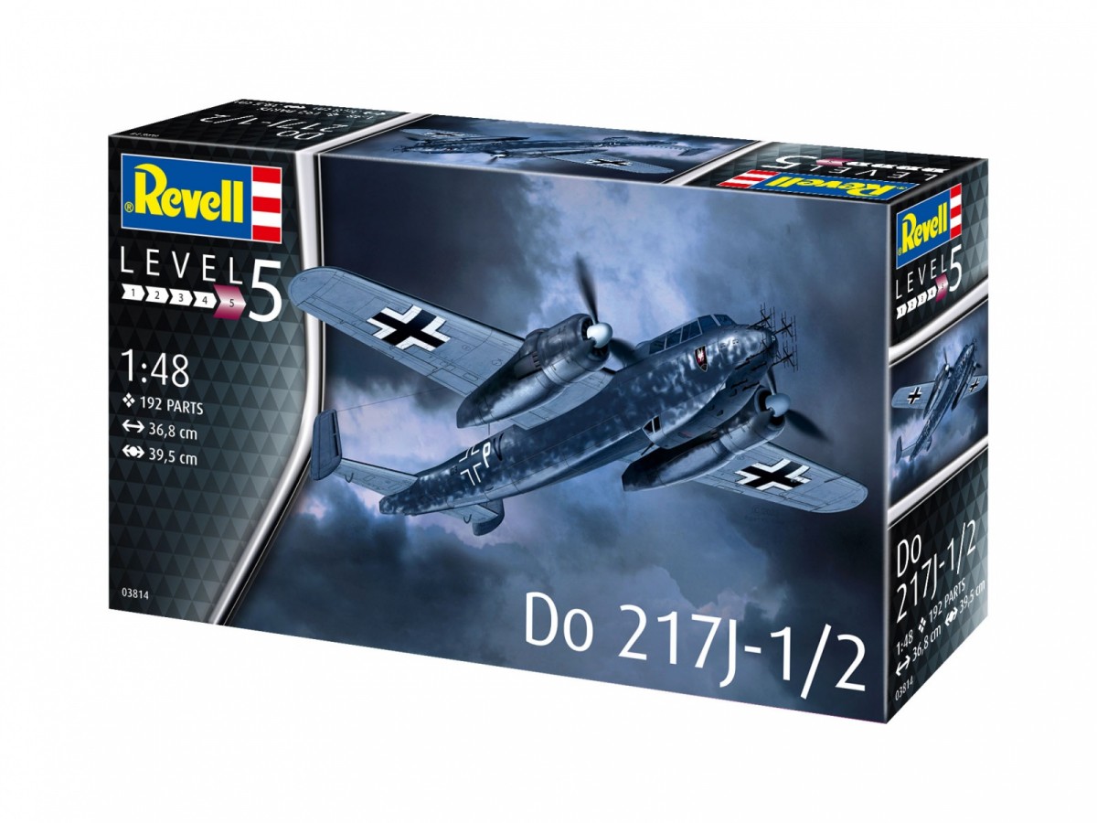 Revell - dornier do 217j 1/2, 1/48, 03814