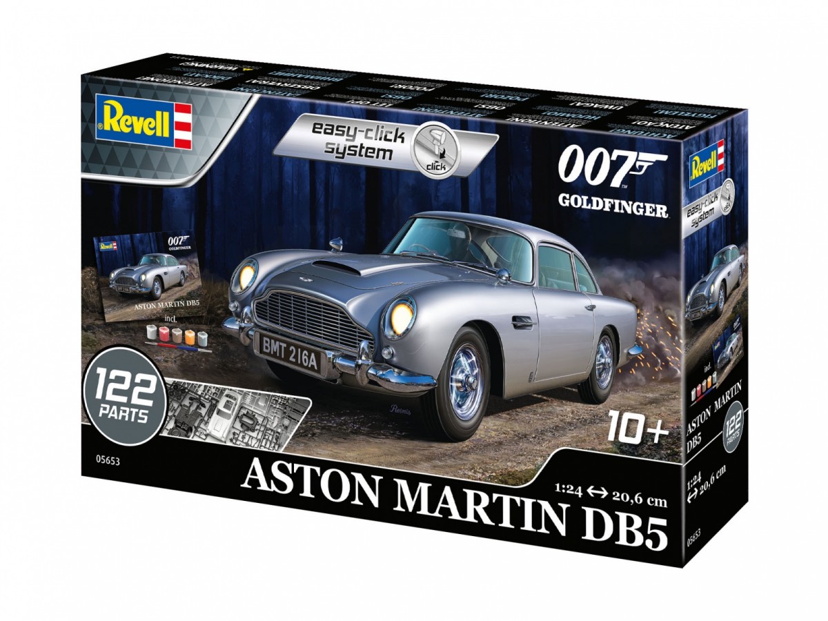 Revell - james bond 007 goldfinger aston martin db5, 1/24, 05653