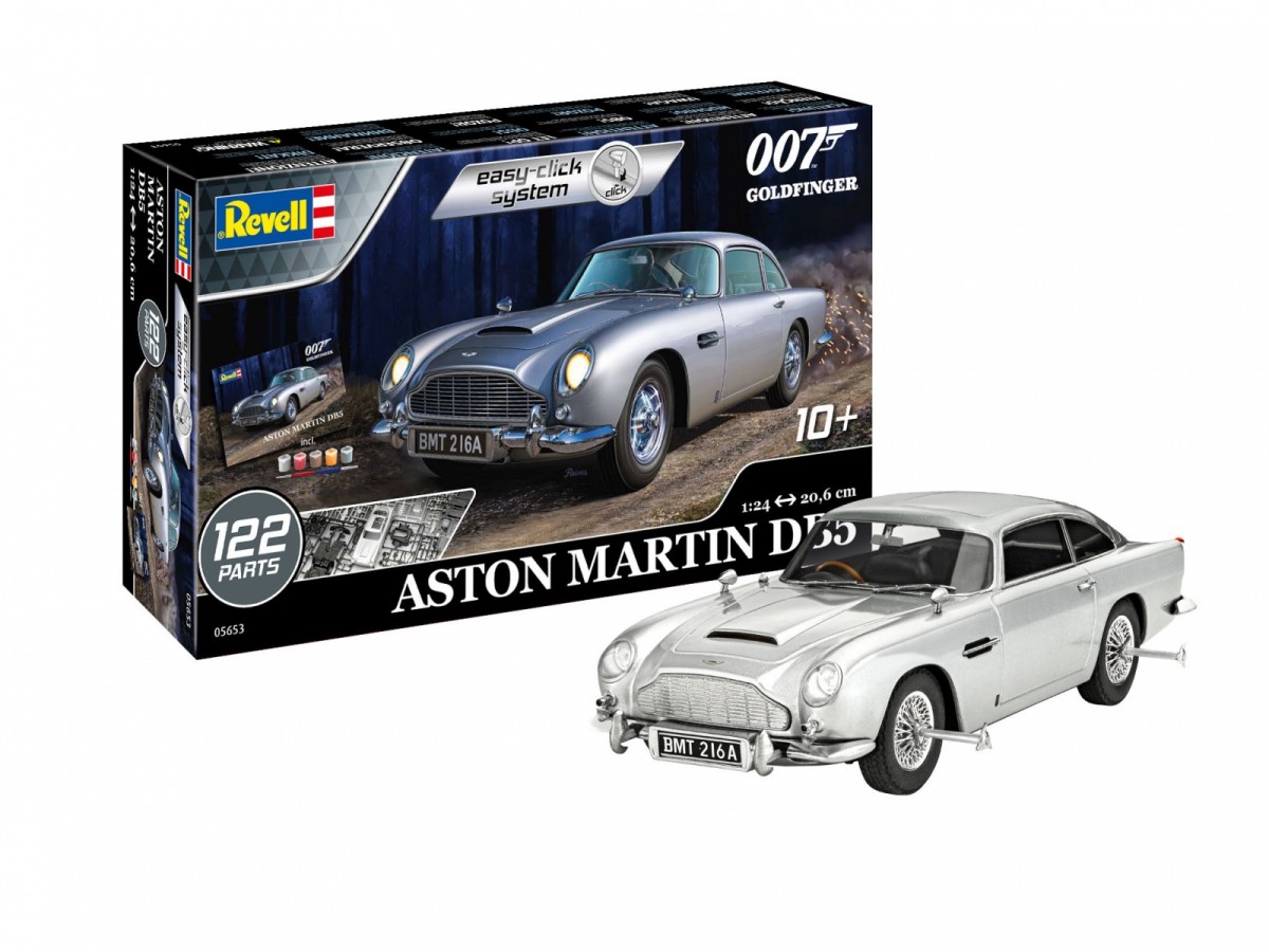 Revell - james bond 007 goldfinger aston martin db5, 1/24, 05653