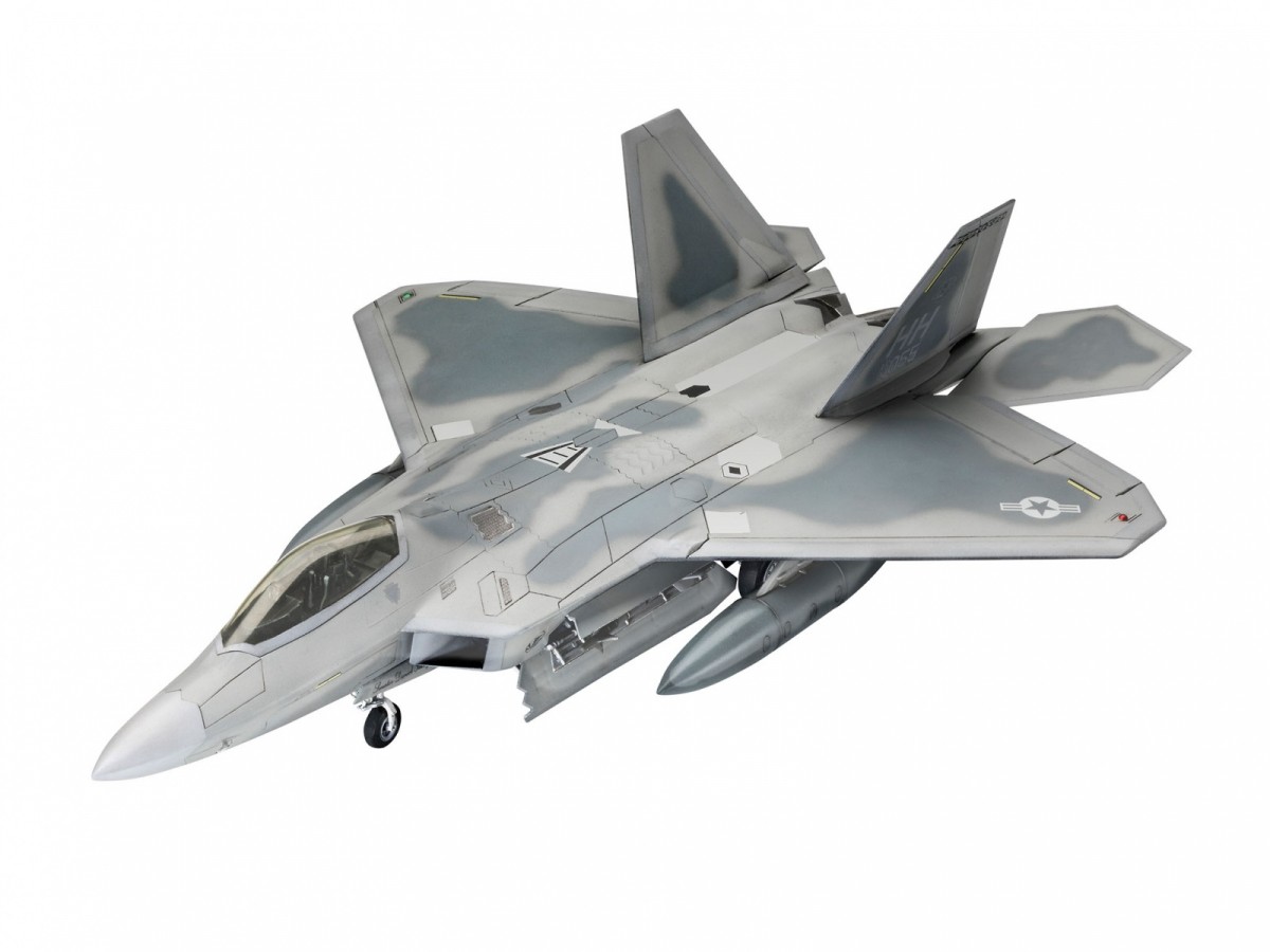 Revell - f-22a, 1/72, 03858