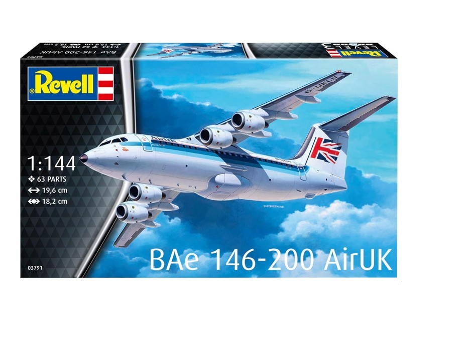 Revell plastikinis modelis bae 146-200