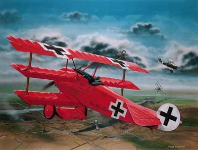 Revell plastikinis modelis fokker dr. ir, color