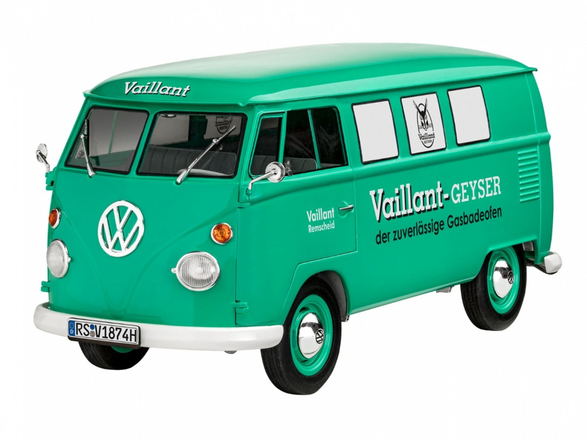 Revell - 150 years of vaillant volkswagen t1 bus dovanų komplektas, 1/24, 05648