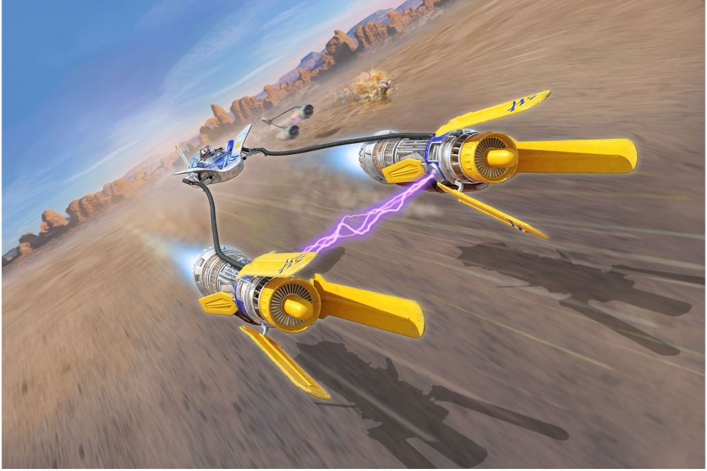 Revell - star wars anakin's podracer: ep1 25th anniv. dovanų komplektas, 1/31, 05639