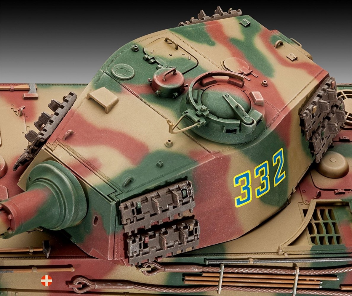 Revell - henschel turret tiger ii ausf.b, 1/35, 03249
