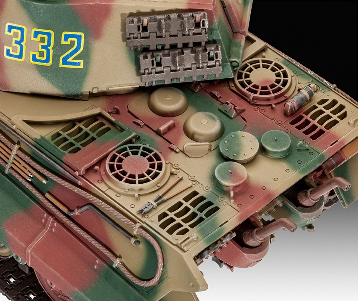 Revell - henschel turret tiger ii ausf.b, 1/35, 03249