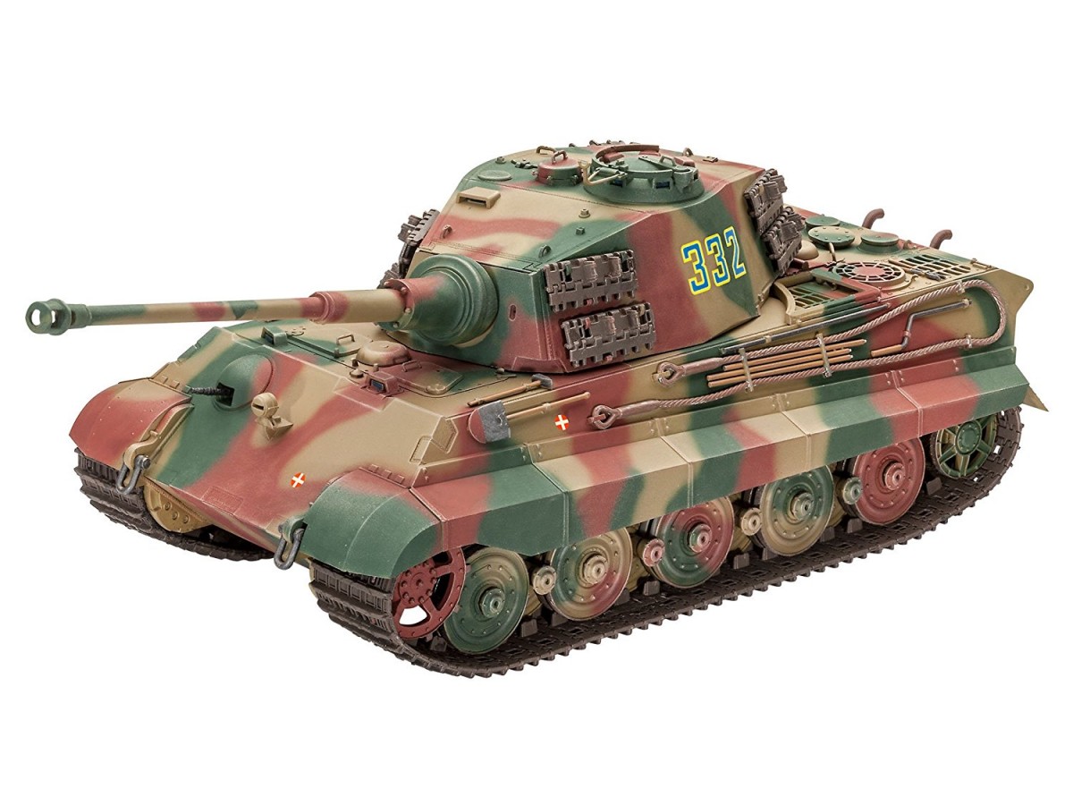 Revell - henschel turret tiger ii ausf.b, 1/35, 03249