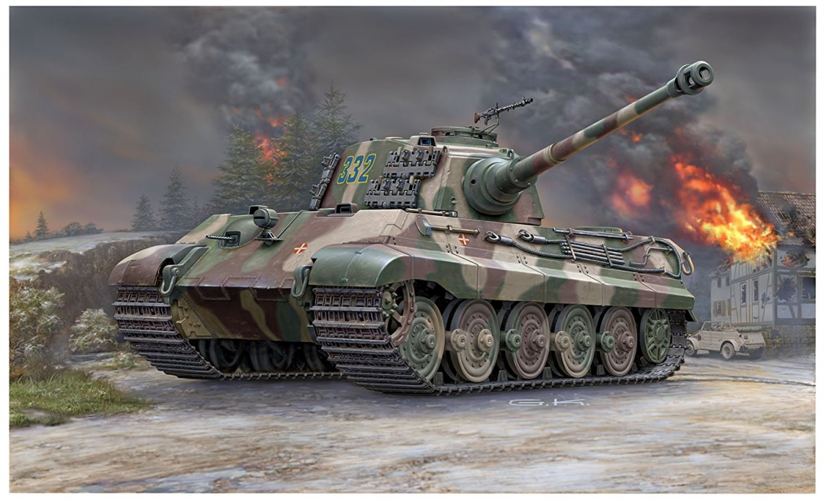 Revell - henschel turret tiger ii ausf.b, 1/35, 03249