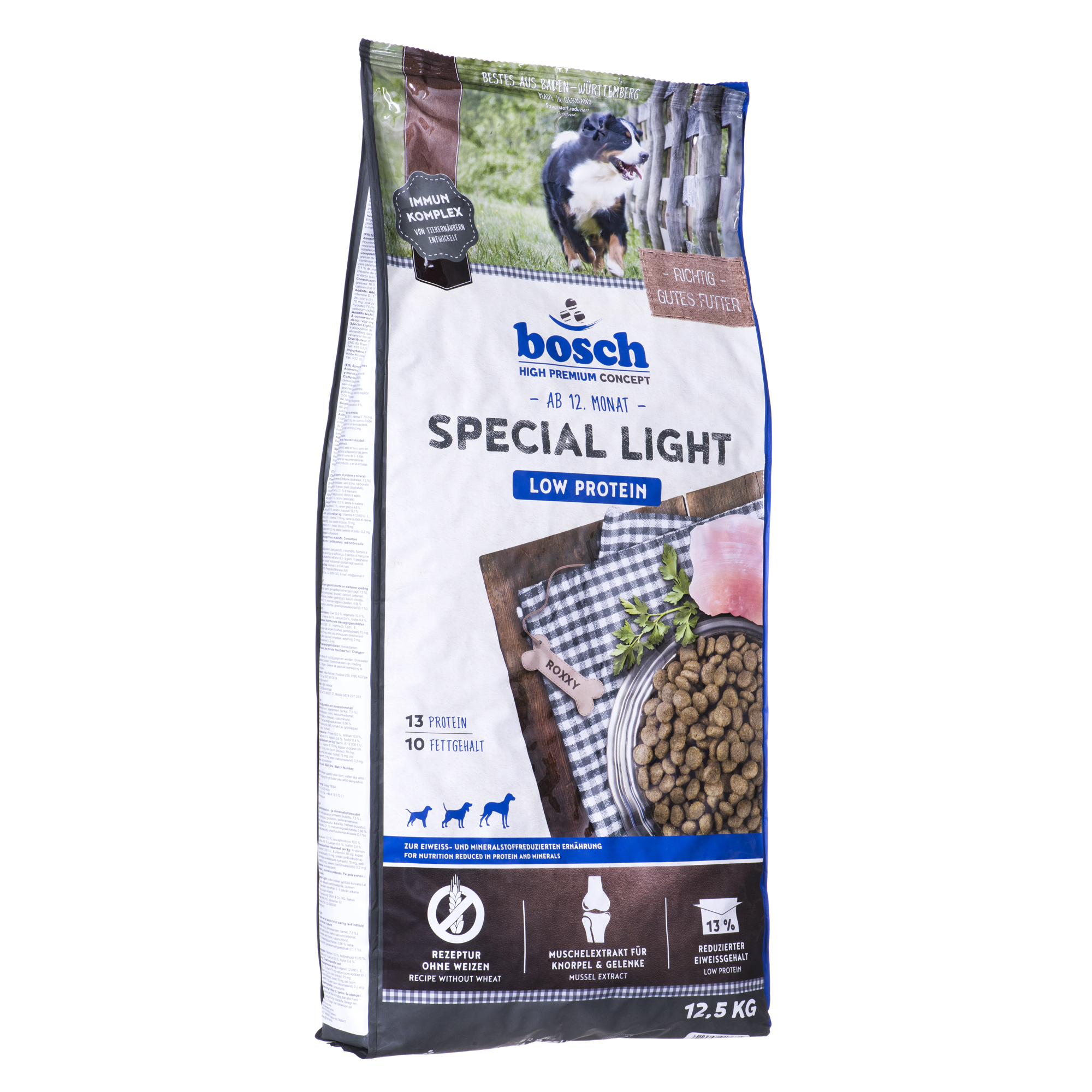 Sausas maistas šunims bosch light, 12.5 kg