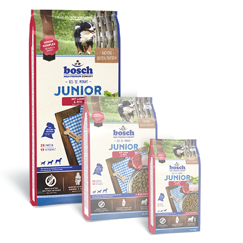 Bosch Petfood Junior Lamb & Rice, 15 Kg
