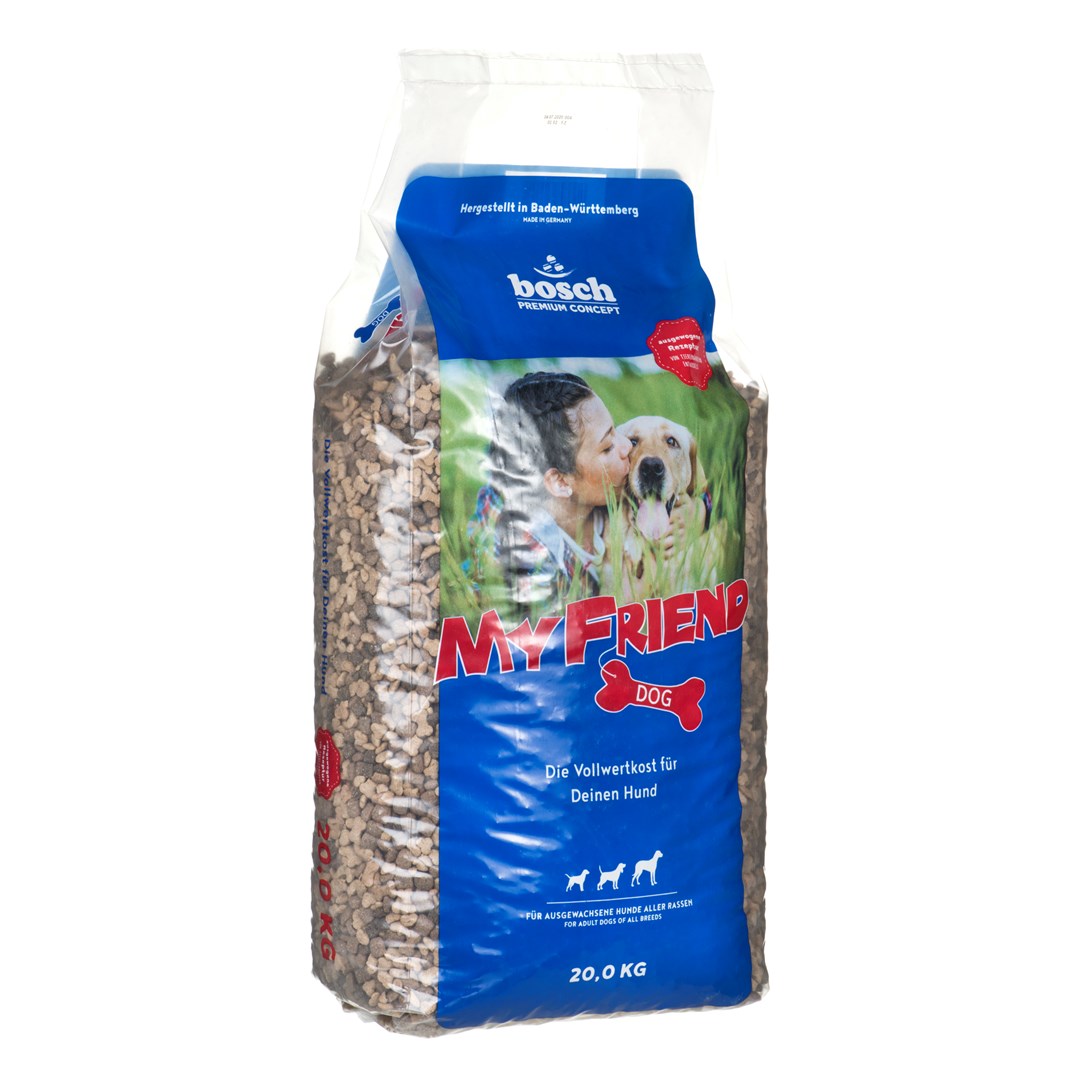 Bosch petfood my friend dog (economy) kombinuotas visavertis pašaras suaugusiems šunims, 20 kg