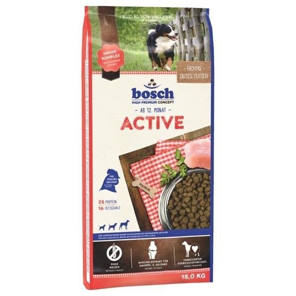 Bosch Petfood Active (High Premium) 15 Kg + 1 Kg