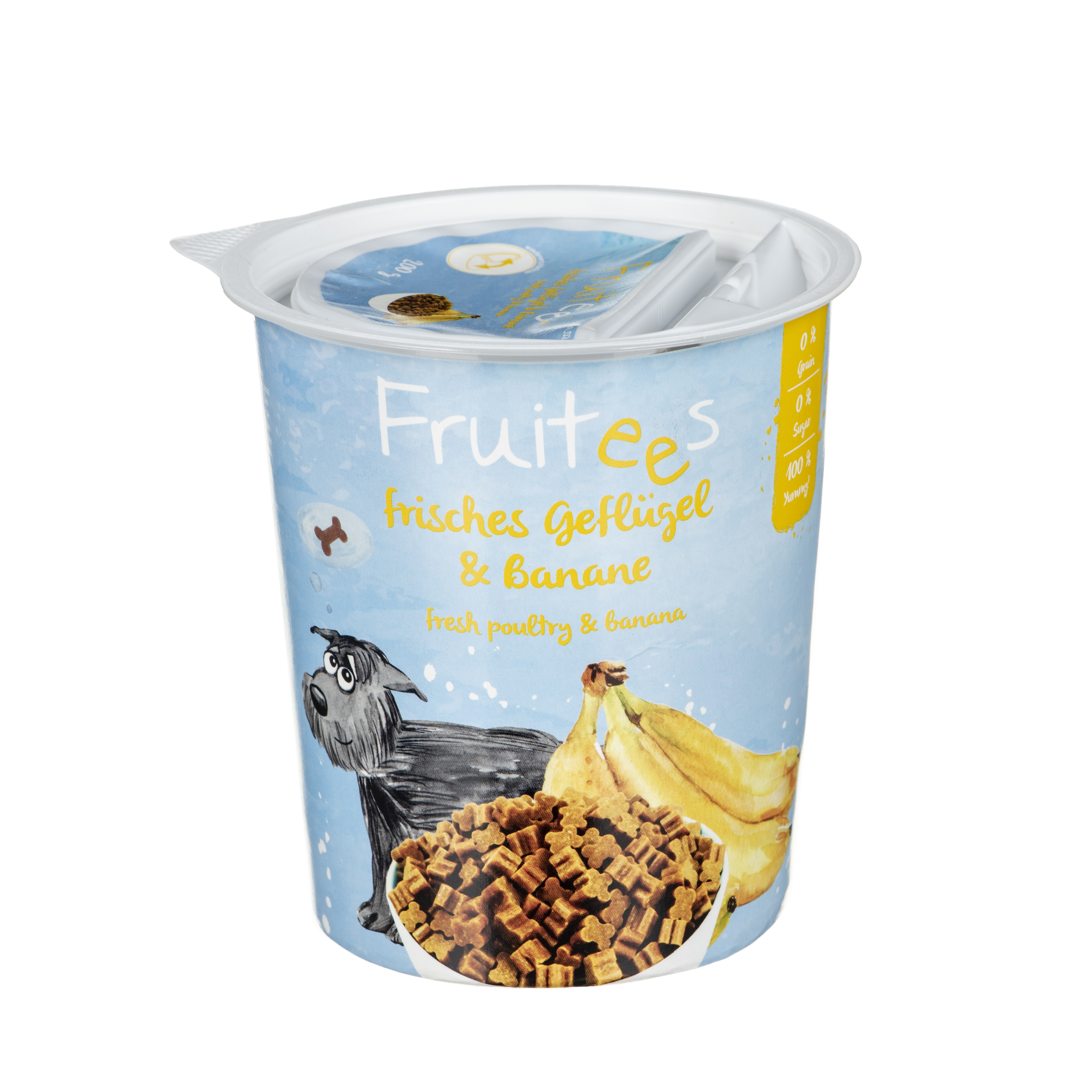 Bosch petfood skanėstai šunims fruitees banana 0,2kg