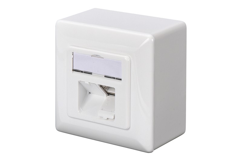 Moduliniai sieniniai lizdai digitus cat 5e 2x rj45 lsa