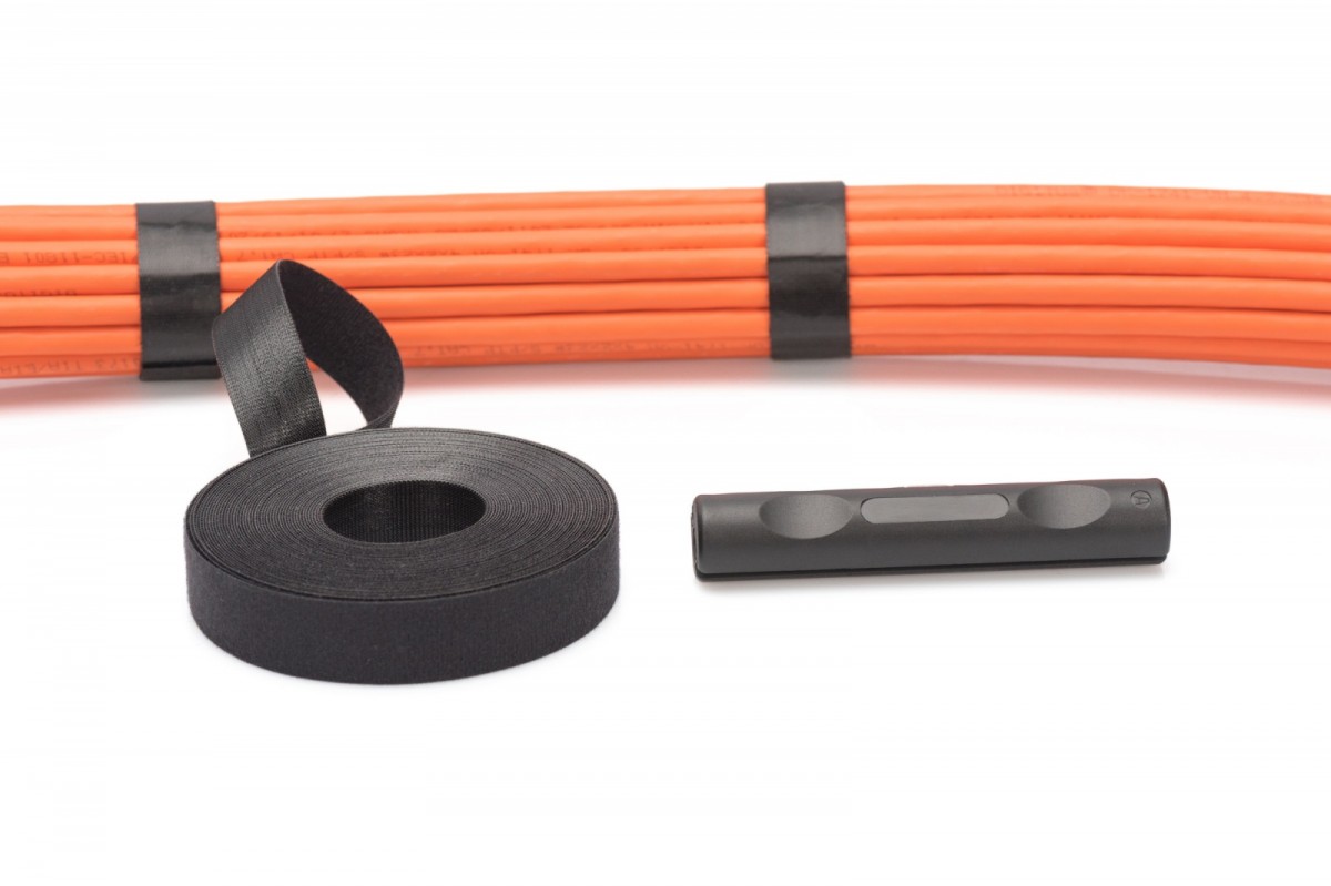 Stovas velcro dirželis kabeliams digitus 10m/19mm