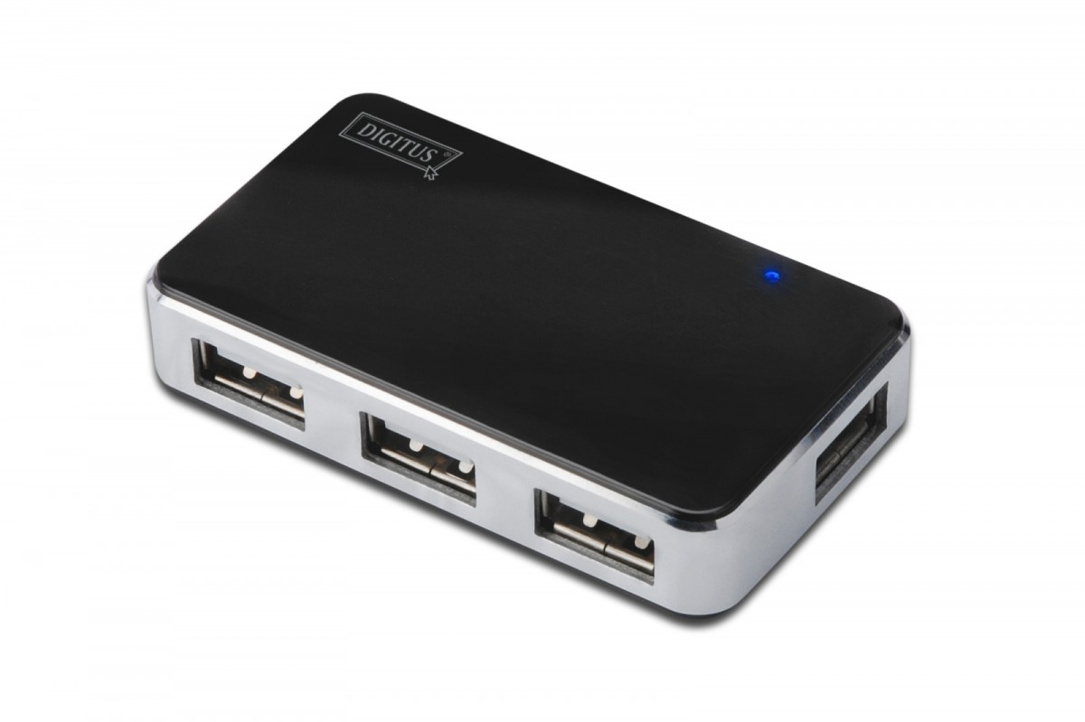 Digitus - hub usb2.0 4 portowy aktywny