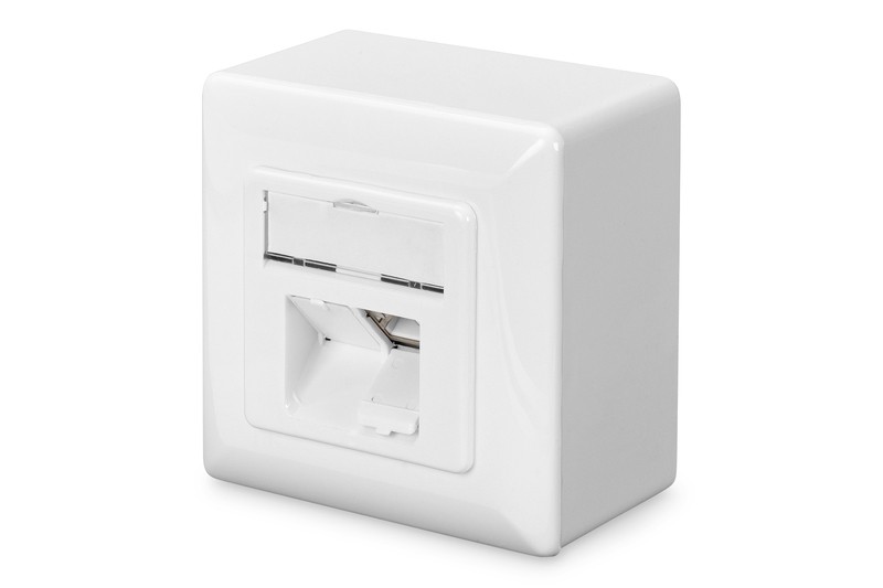 Digitus cat 6 sieninis lizdas 2xrj45