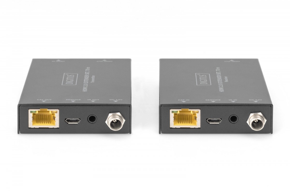 Priedas digitus ds-55506, rj45/hdmi/micro usb/ir
