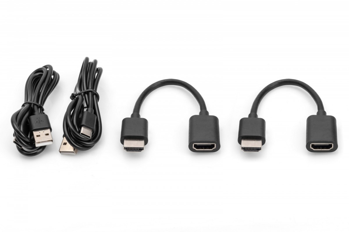 Assman elektroninis digitus 4k belaidžio hdmi prailginimo rinkinys