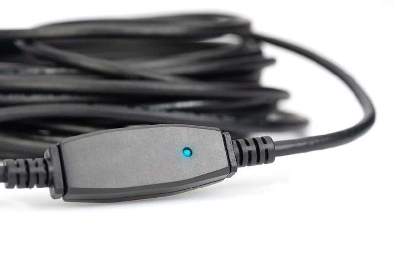 Maitinimo laidas assmann da-73105, usb-a, 10 m