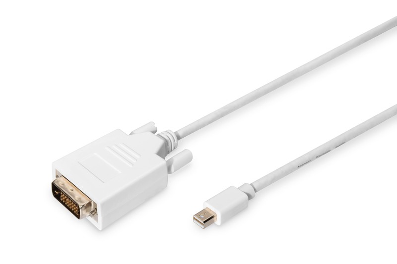 Assman kabel displayport 1.1a mini dp-dvi typa mm 2.0m