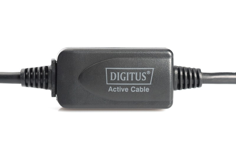 Kompiuterio laidas digitus, usb-a, 10 m