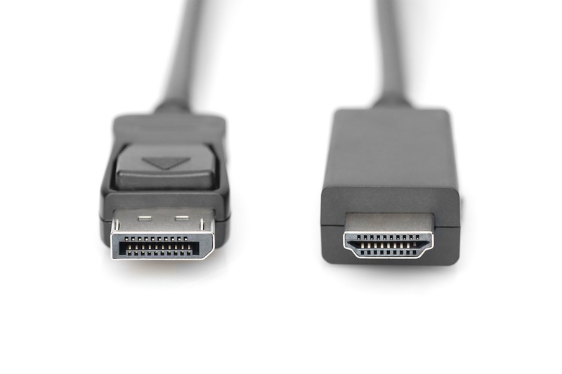 Hdmi laidas assmann ak-340303-030-s, hdmi/dp, 3 m