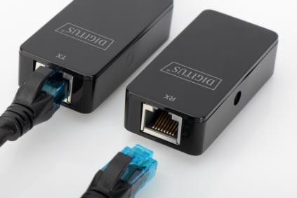 Kompiuterio laidas digitus da-70141, usb-a/rj45, 50 m
