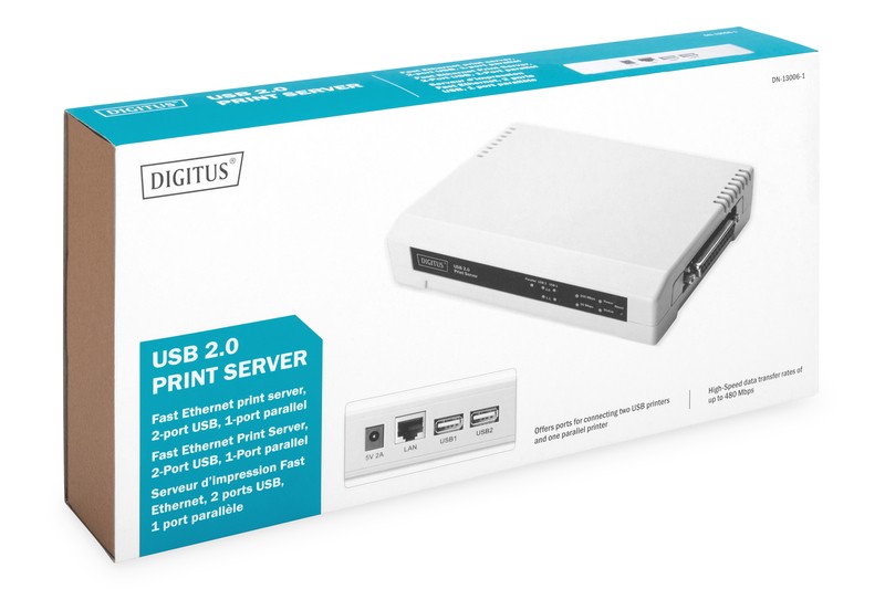 Priedas digitus dn-13006-1, hdmi/usb-a/rj45/ieee
