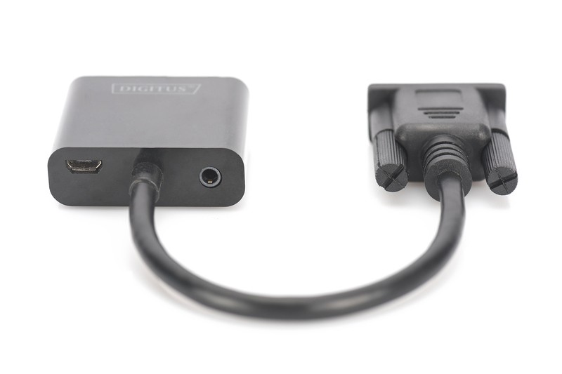 Digitus, hdmi/usb-a/d-sub, 15 cm