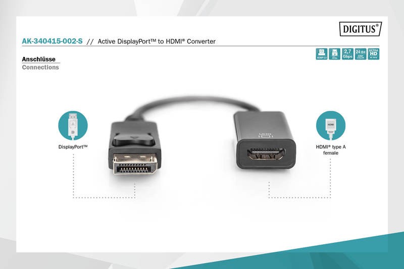 Digitus ak-340415-002-s
